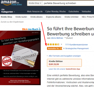 perfekte Bewerbung Amazon Bestseller